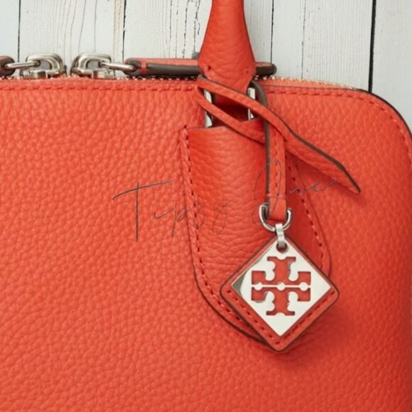 NEW WITH TAGS!!! TORY BURCH POPPY RED SWING SATCHEL HANDBAG - Picture 3 of 8